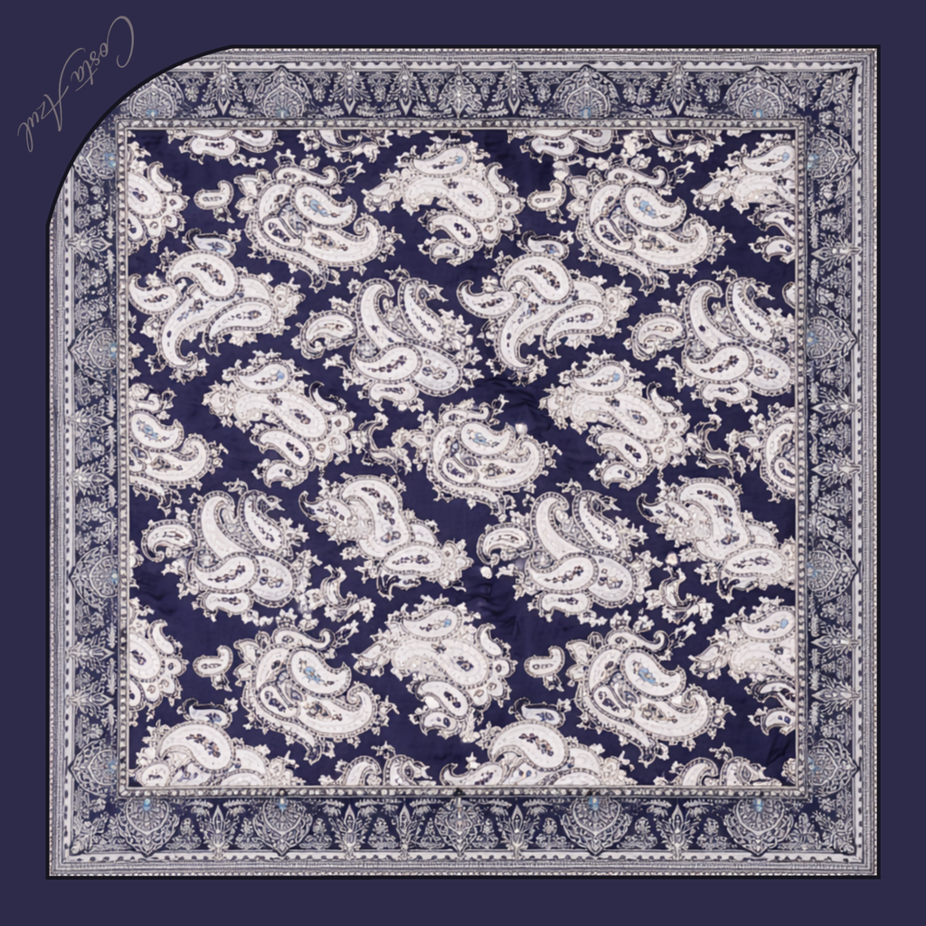 Foulard Alma Azul